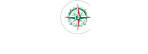 cropcompass logo white